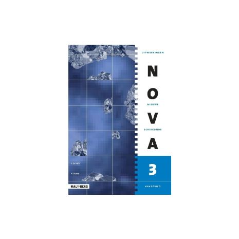 Afbeelding van Nova Nieuwe Scheikunde 2e ed : 3 havo/vwo : Uitwerkingen Afbeelding van Nova Nieuwe Scheikunde 2e ed : 3 havo/vwo : Uitwerkingen