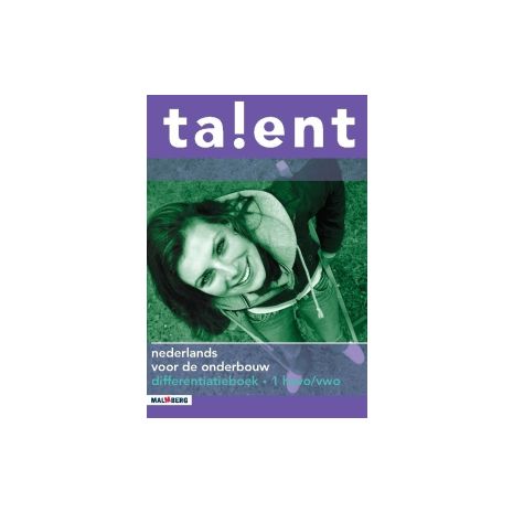 Afbeelding van Talent : 1 havo/vwo : Differentiatieboek