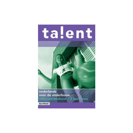 Afbeelding van Talent : 2 havo/vwo : Differentiatieboek Afbeelding van Talent : 2 havo/vwo : Differentiatieboek