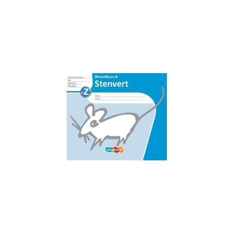 Afbeelding van Stenvertblok Woordkeus : A Afbeelding van Stenvertblok Woordkeus : A