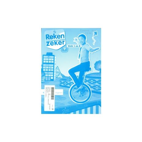 Afbeelding van Reken zeker : 7, blok 1 en 2 : Rekenschrift Afbeelding van Reken zeker : 7, blok 1 en 2 : Rekenschrift