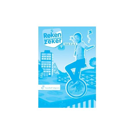 Afbeelding van Reken zeker : 7, blok 3 en 4 : Rekenschrift