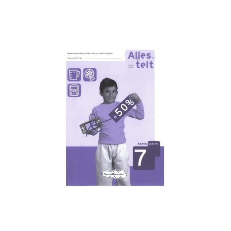 Afbeelding van Alles telt 2e dr : 7 : Toetsschrift Afbeelding van Alles telt 2e dr : 7 : Toetsschrift