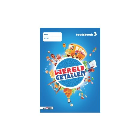 Afbeelding van De wereld in getallen : Groep 3 : Toetsboek