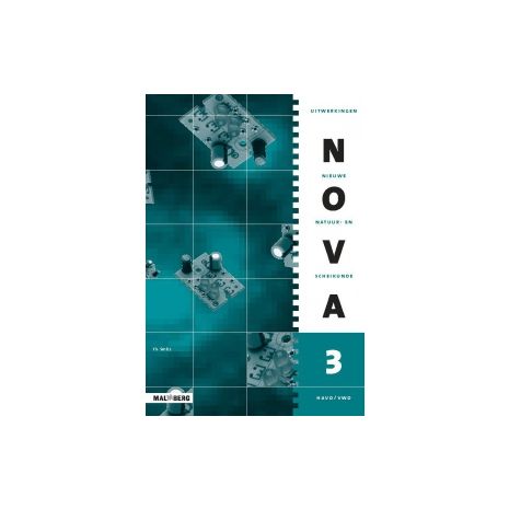 Afbeelding van Nova: Nieuwe natuurkunde: 3 havo/vwo. Uitwerkingen Afbeelding van Nova: Nieuwe natuurkunde: 3 havo/vwo. Uitwerkingen