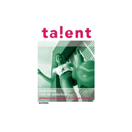 Afbeelding van Talent : 2 vmbo-t havo : Antwoordenboek Afbeelding van Talent : 2 vmbo-t havo : Antwoordenboek