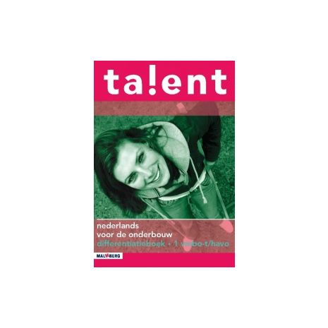 Afbeelding van Talent : 1 vmbo-t,havo : Differentiatieboek