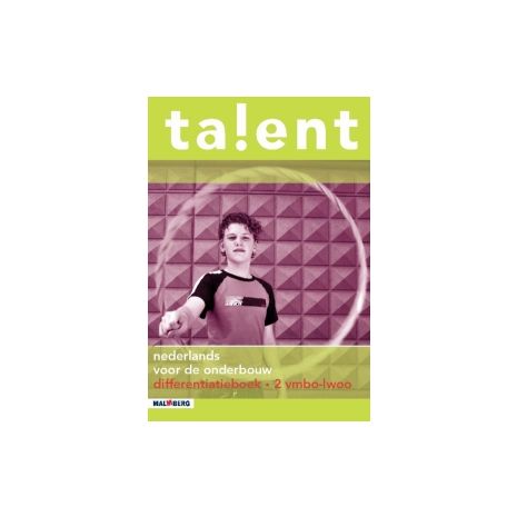 Afbeelding van Talent : 2 vmbo-lwoo : Differentiatieboek