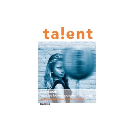 Afbeelding van Talent : 3 vmbo-k : Antwoordenboek