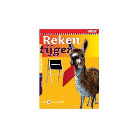 Afbeelding van Rekentijger : Groep 3 A : Boekje