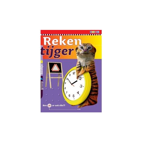Afbeelding van Rekentijger : Groep 7 B : Boekje