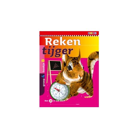 Afbeelding van Rekentijger : Groep 4 B : Boekje Afbeelding van Rekentijger : Groep 4 B : Boekje