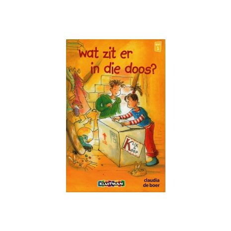 Afbeelding van Wat zit er in die doos? (Klavertje een-serie) Afbeelding van Wat zit er in die doos? (Klavertje een-serie)