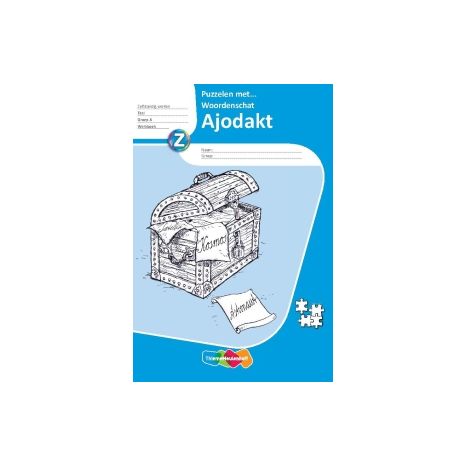 Afbeelding van Ajodakt Taal : Groep 8 : Puzzelen met woordenschat : Werkboek