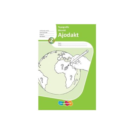 Afbeelding van Ajodakt Aardrijkskunde : Groep 8 : Topografie, wereld : Werkboek Afbeelding van Ajodakt Aardrijkskunde : Groep 8 : Topografie, wereld : Werkboek