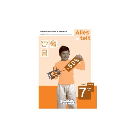 Afbeelding van Alles telt 2e dr : 7, blok 1+2 : Maatschrift Afbeelding van Alles telt 2e dr : 7, blok 1+2 : Maatschrift