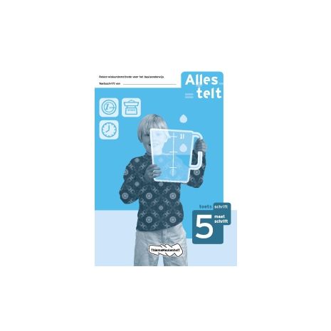 Afbeelding van Alles telt 2e dr : 5 : Toetsschrift maatschrift Afbeelding van Alles telt 2e dr : 5 : Toetsschrift maatschrift