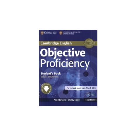 Afbeelding van Objective proficiency : Student's book with answers Afbeelding van Objective proficiency : Student's book with answers
