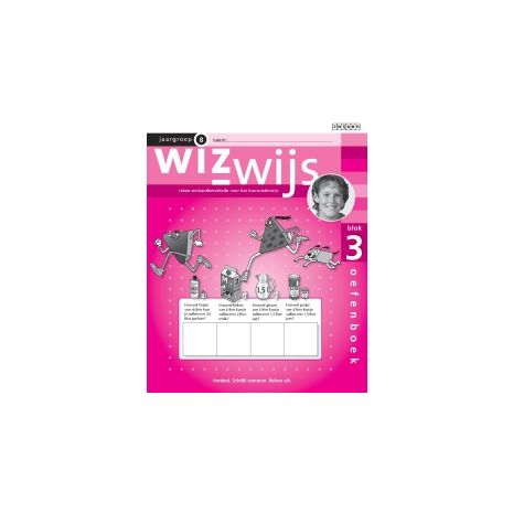 Afbeelding van Wizwijs : Groep 8 : blok 3 : Oefenboek Afbeelding van Wizwijs : Groep 8 : blok 3 : Oefenboek
