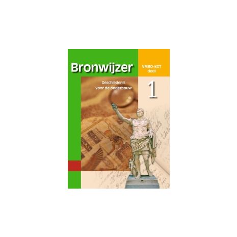 Afbeelding van Bronwijzer herz. ed : vmbo-kgt 1 : Tekstboek Afbeelding van Bronwijzer herz. ed : vmbo-kgt 1 : Tekstboek