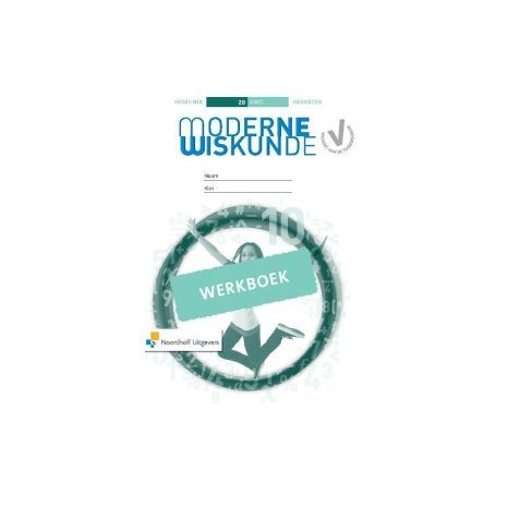Afbeelding van Moderne wiskunde 10e ed : 2 vwo AB : Werkboek