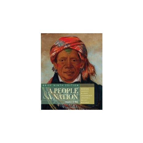 Afbeelding van A people and a nation : brief 9th edition