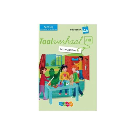 Afbeelding van Taalverhaal.nu Spelling : 4b : Maatschriften Antwoorden Maatschriften