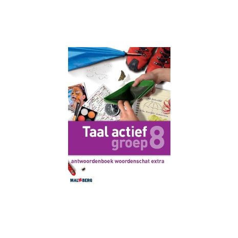 Afbeelding van Taal actief Woordenschat extra : Groep 8 : Antwoordenboek