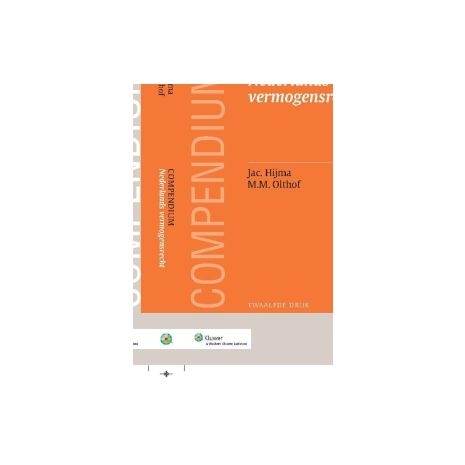 Afbeelding van Compendium van het Nederlands vermogensrecht 12e dr Afbeelding van Compendium van het Nederlands vermogensrecht 12e dr