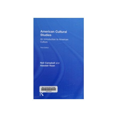 Afbeelding van American cultural studies