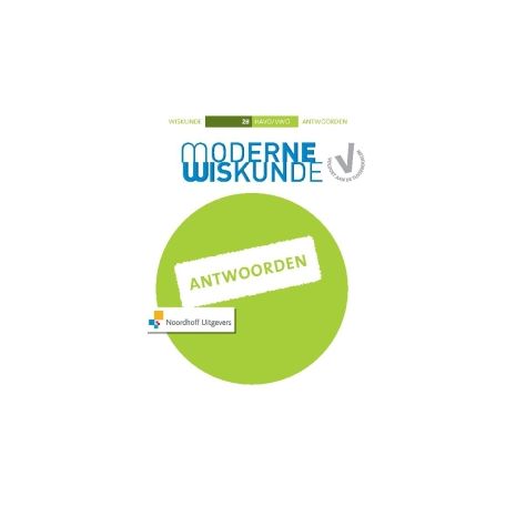 Afbeelding van Moderne wiskunde 10e ed : havo/vwo 2B : Antwoorden Afbeelding van Moderne wiskunde 10e ed : havo/vwo 2B : Antwoorden
