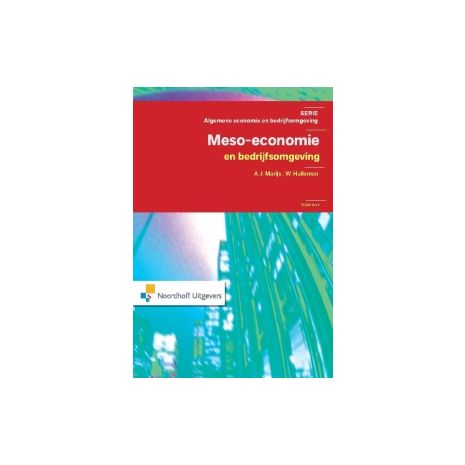 Afbeelding van Meso-economie en bedrijfsomgeving : Leerlingenboek Afbeelding van Meso-economie en bedrijfsomgeving : Leerlingenboek
