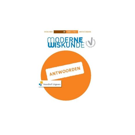 Afbeelding van Moderne wiskunde 10e ed : 2 vmbo-gt/havo B : Antwoorden Afbeelding van Moderne wiskunde 10e ed : 2 vmbo-gt/havo B : Antwoorden