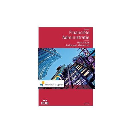 Afbeelding van PDB : Financiele administratie : Tekstboek Afbeelding van PDB : Financiele administratie : Tekstboek