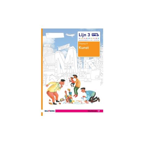 Afbeelding van Lijn 3 : Groep 3 : Thema 9 Kunst : Werkboek (goede lezer 3 sterren)