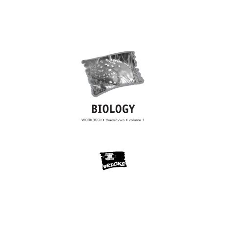Afbeelding van Bricks Biology : havo/vwo Vol. 1 : Workbook Afbeelding van Bricks Biology : havo/vwo Vol. 1 : Workbook