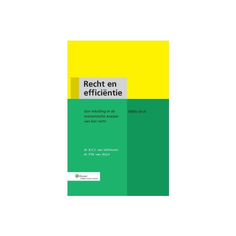 Afbeelding van Recht en efficiëntie 5e dr