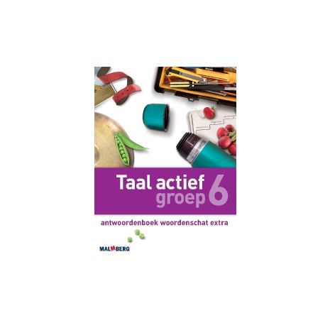 Afbeelding van Taal actief Woordenschat extra : Groep 6 : Antwoordenboek Afbeelding van Taal actief Woordenschat extra : Groep 6 : Antwoordenboek
