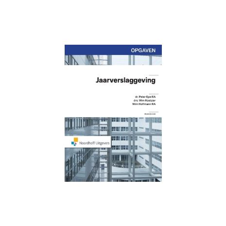 Afbeelding van Jaarverslaggeving : Opgaven