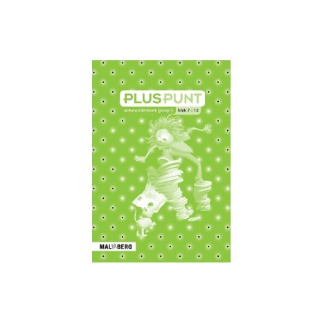 Afbeelding van Pluspunt : Groep 5, blok 7-12 : Antwoordenboek