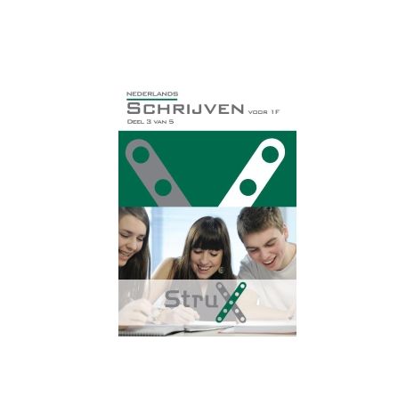 Afbeelding van StruX Nederlands : Schrijven voor 1F : deel 3 van 5