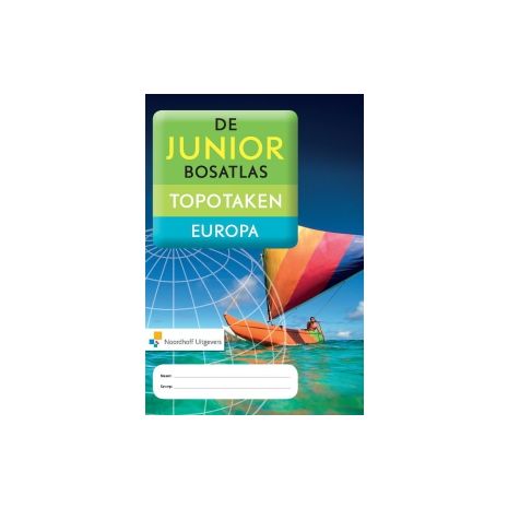 Afbeelding van De junior Bosatlas topo : Europa : Topotaken Afbeelding van De junior Bosatlas topo : Europa : Topotaken