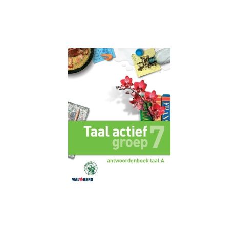 Afbeelding van Taal actief Taal : Groep 7 A : Antwoordenboek Afbeelding van Taal actief Taal : Groep 7 A : Antwoordenboek