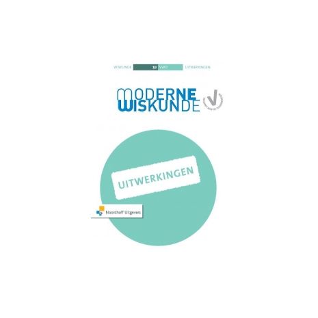 Afbeelding van Moderne wiskunde 10e ed : 1 vwo B : Uitwerkingen Afbeelding van Moderne wiskunde 10e ed : 1 vwo B : Uitwerkingen