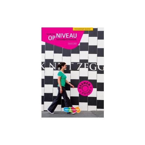 Afbeelding van Op niveau 3e dr : havo/vwo : Informatieboek Afbeelding van Op niveau 3e dr : havo/vwo : Informatieboek