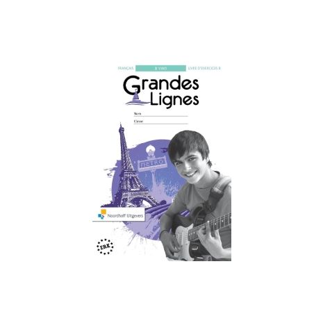 Afbeelding van Grandes lignes 5e ed : 2 vwo AB : Livre d'exercices