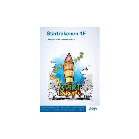 Afbeelding van Startrekenen 1F : Rekenen B : Leerwerkboek