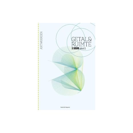 Afbeelding van Getal & ruimte 10e ed : 3 havo 1 : Antwoorden