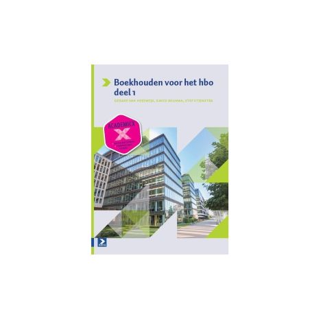 Afbeelding van Boekhouden voor het hbo : 1 : Theorieboek