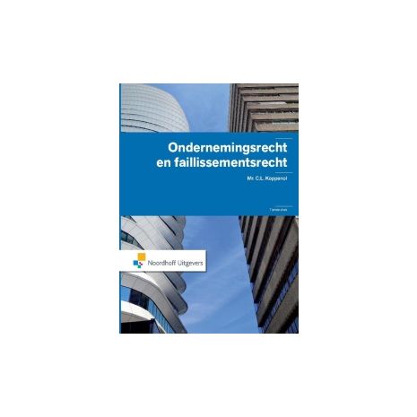 Afbeelding van Ondernemingsrecht en faillissementsrecht Afbeelding van Ondernemingsrecht en faillissementsrecht